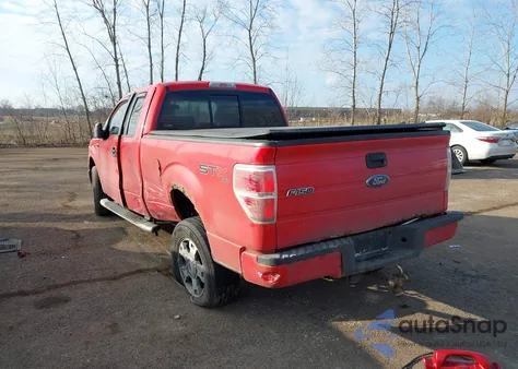 2009 Ford F-150 Stx из США, поврежденный, VIN 1FTRX14859KC90004
